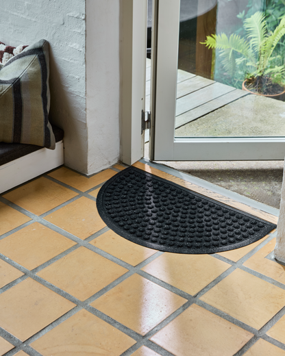 Capacho, HDEntry, meio redondo, preto