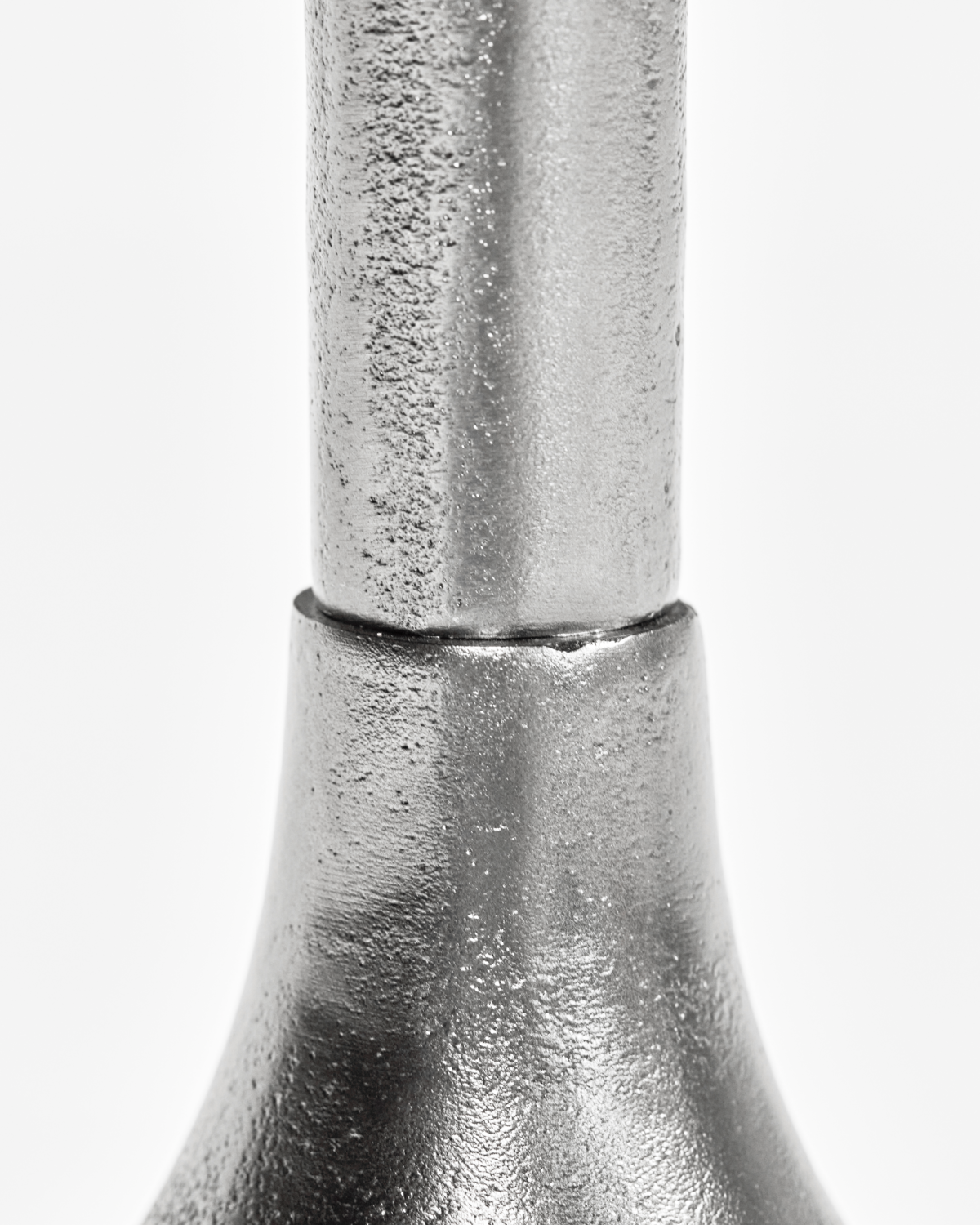 Mesa de centro, HDPan, acabamento prateado