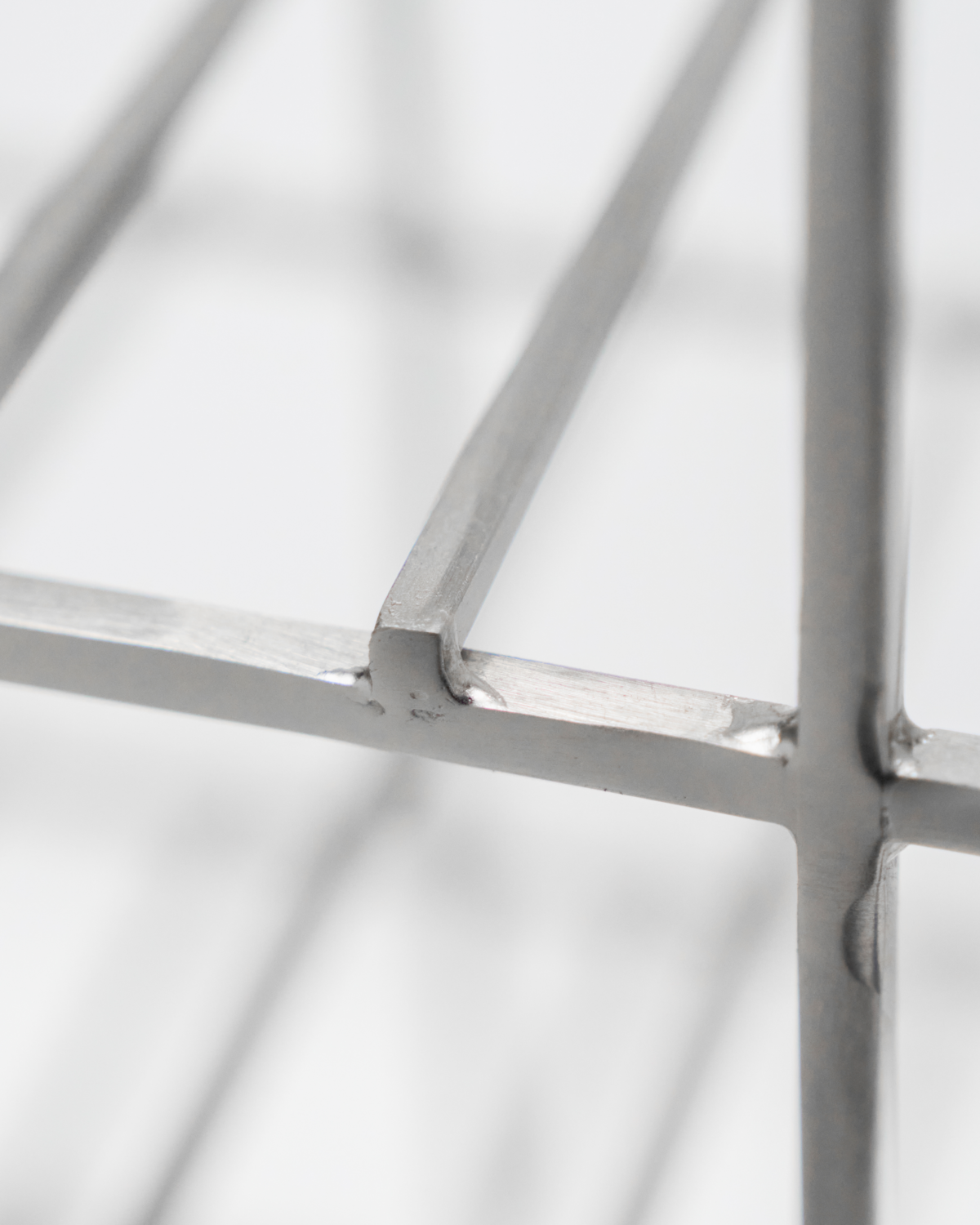 Estante, HD12, acabamento prateado