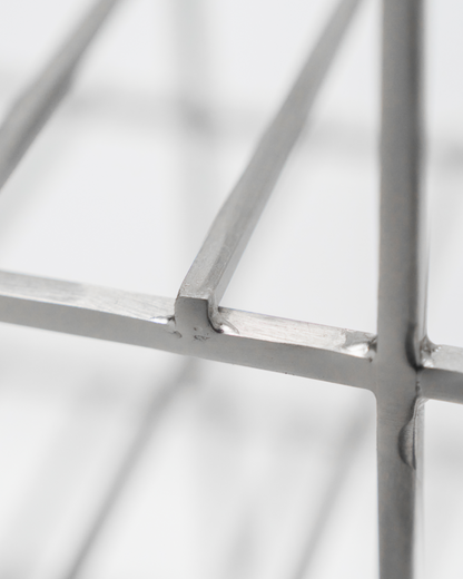 Estante, HD12, acabamento prateado