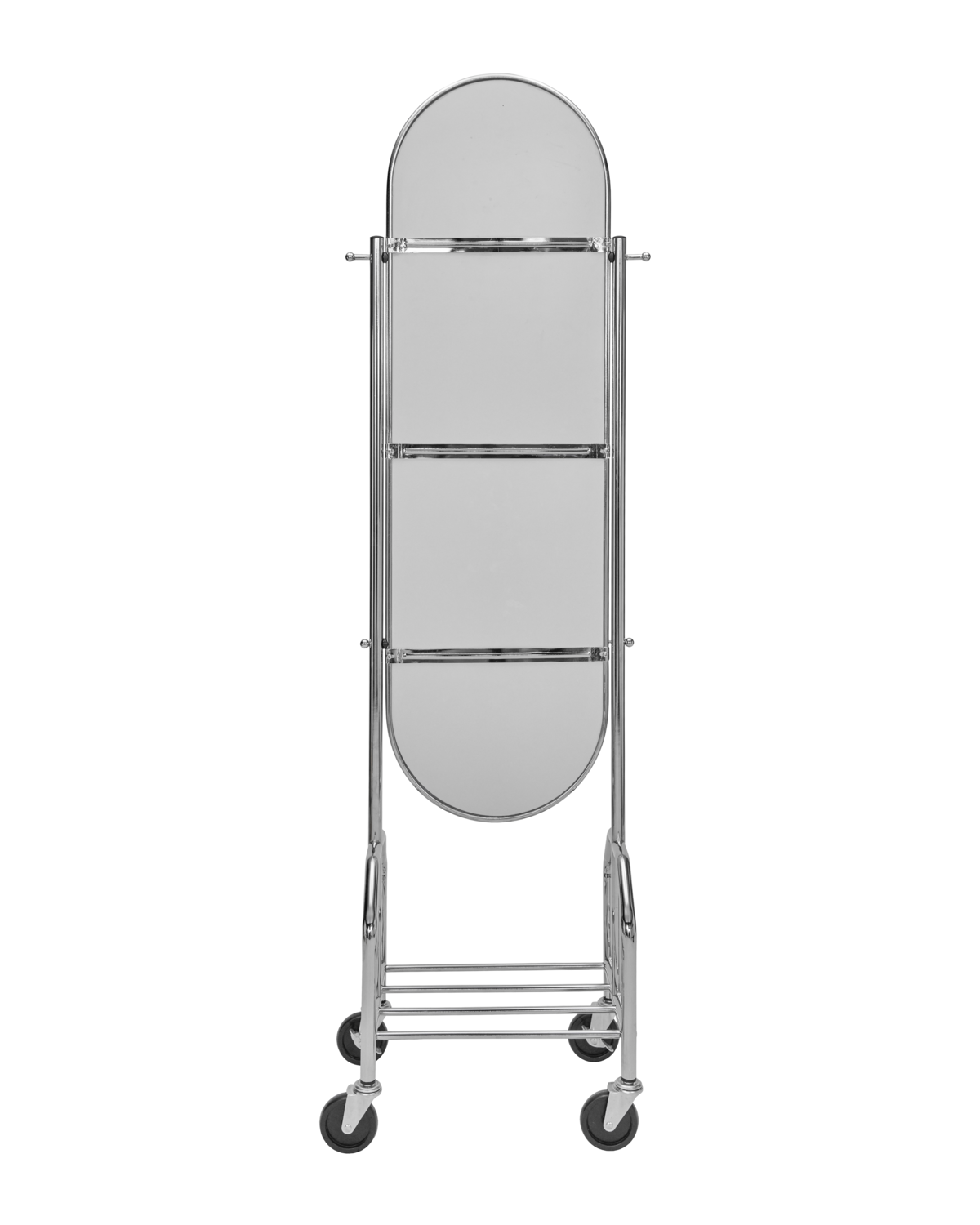 Espelho de chão, HDImage, acabamento prateado