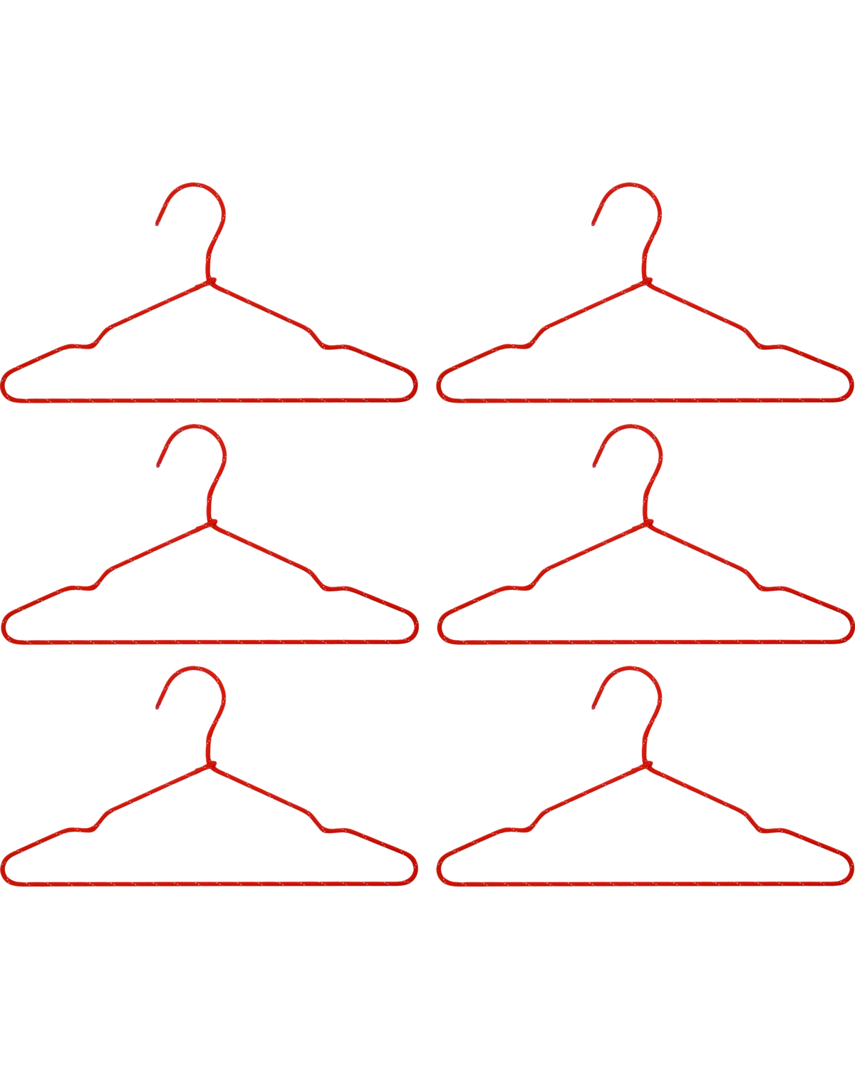 Cabide, HDWire, Vermelho