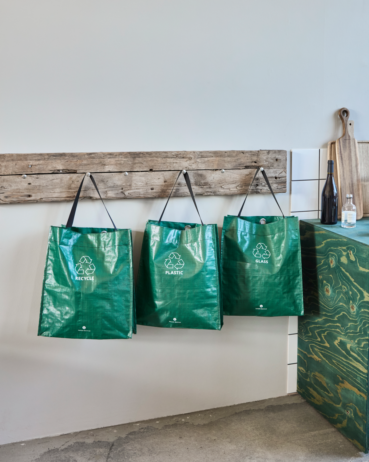 Bolsa, HDRecycle, Verde