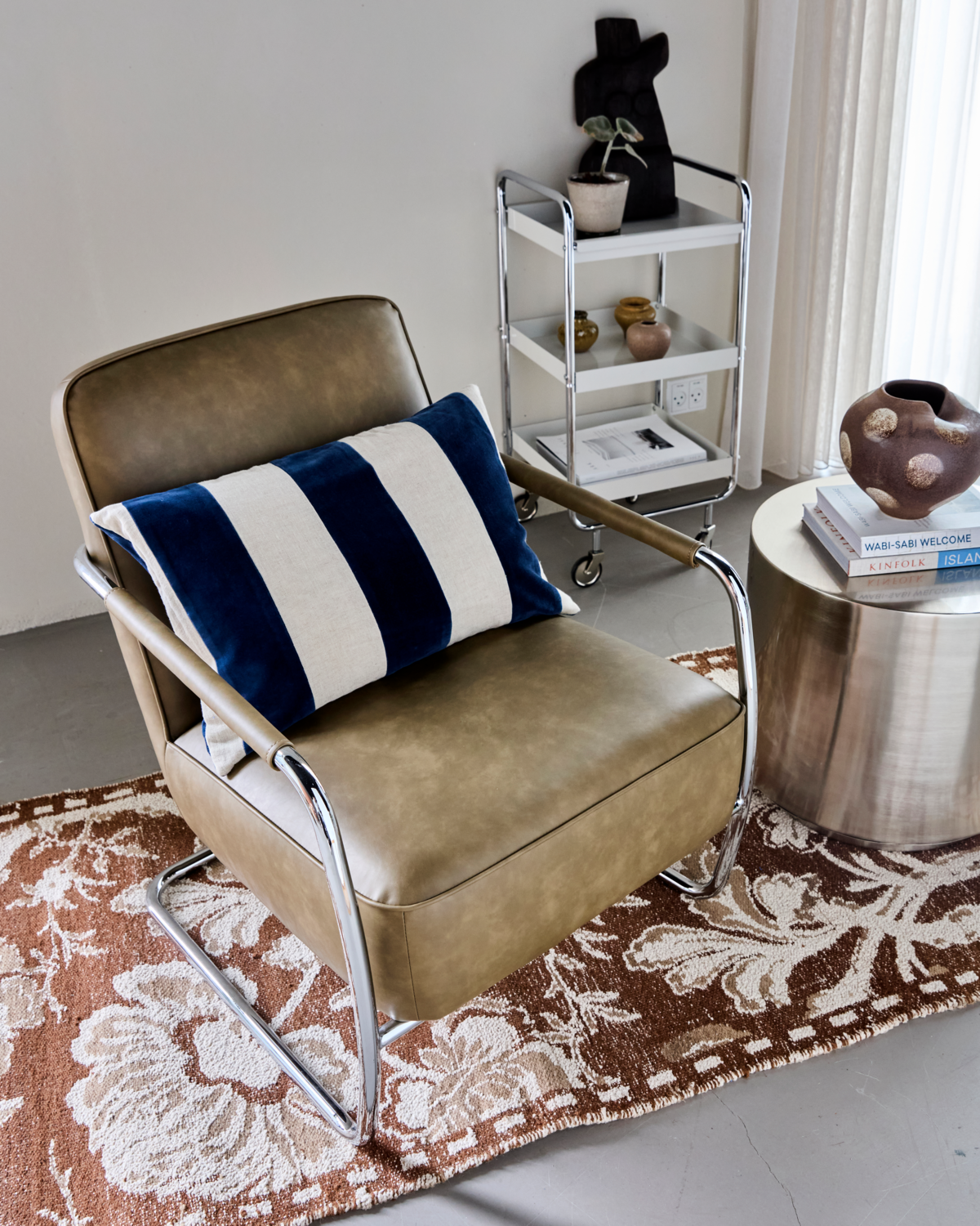 Capa de almofada, HDSono, Azul; Areia