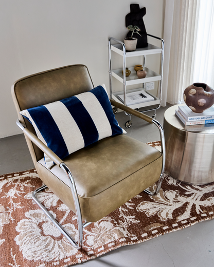 Capa de almofada, HDSono, Azul; Areia