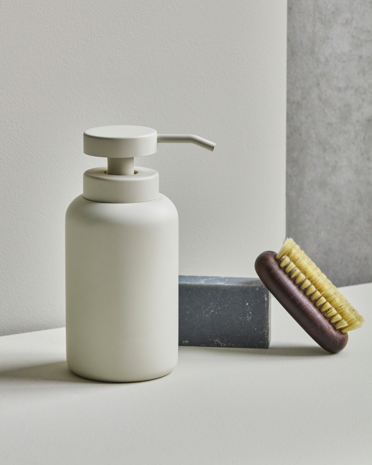 Dispensador de sabonete, HDWah, Branco sujo