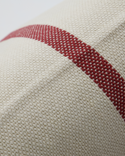 Capa de almofada, HDNula, Branco sujo; Marrom