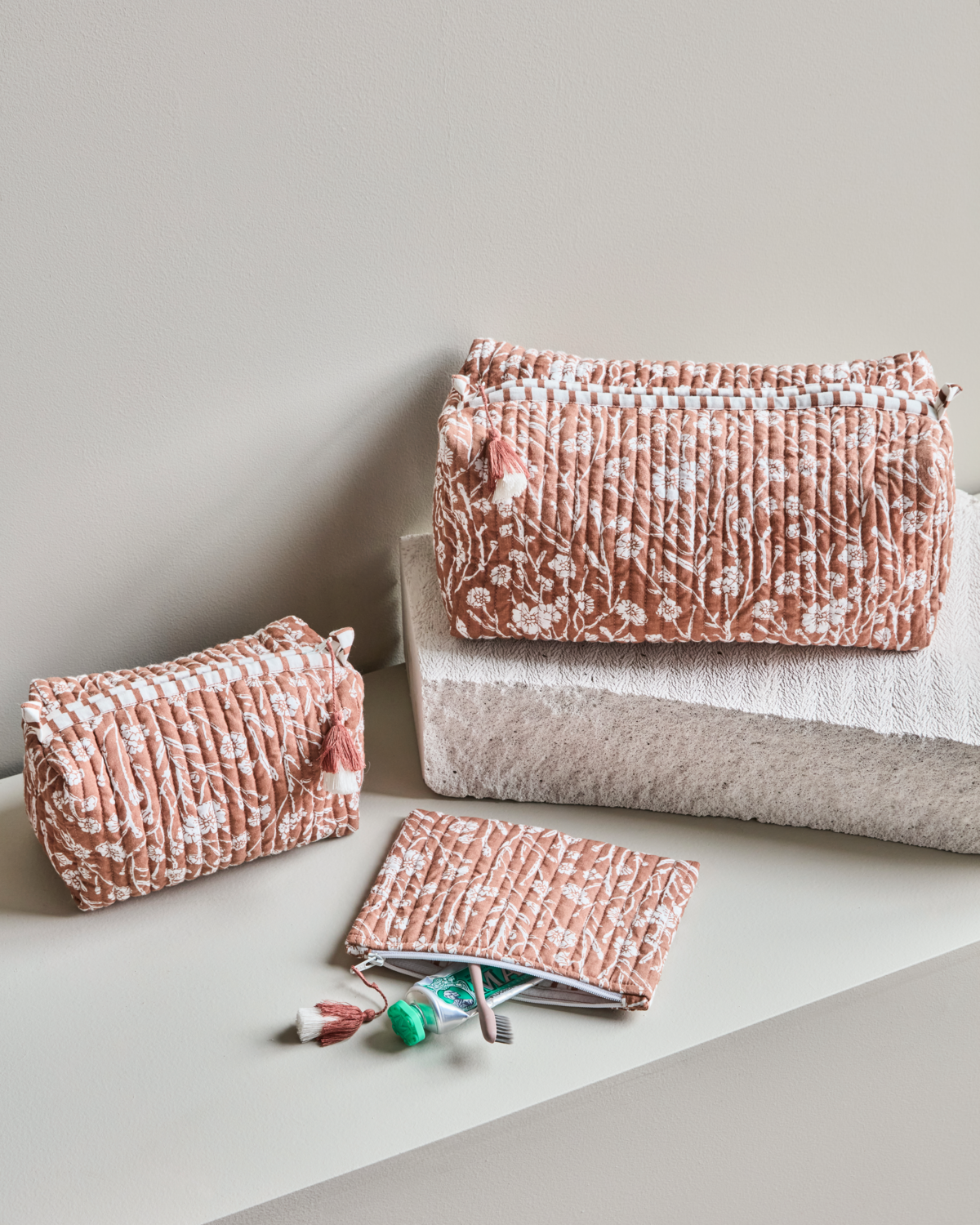 Bolsa de higiene, HDCare, rosa