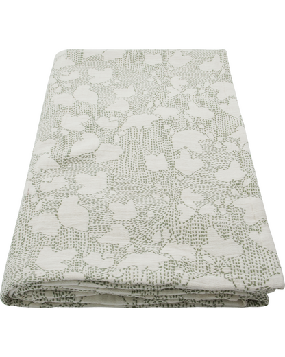 Colcha, HDMori, Branco sujo; Cor cáqui