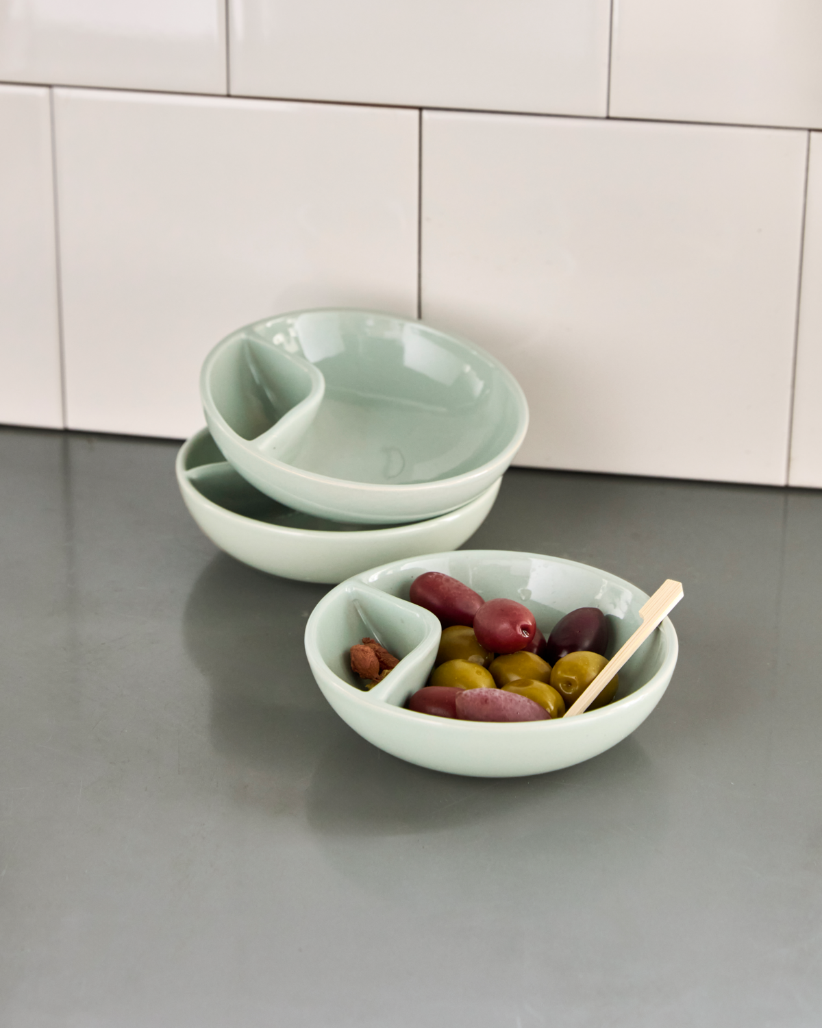 Tigela de servir, NVOlive, verde menta