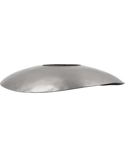 Abajur, chapéu HD, prata escovada