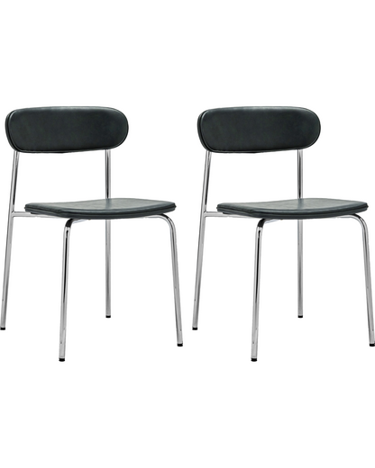 Cadeira, HDPova, Cromo; Verde escuro