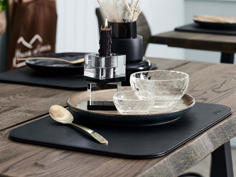 Toalha limpa // preto pu - duro