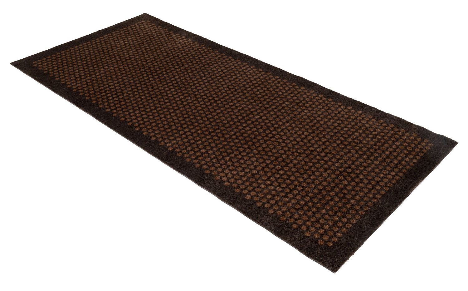 Notícias - Carpet/teve 90 x 200 cm - Dot/Cognac -Dark Brown