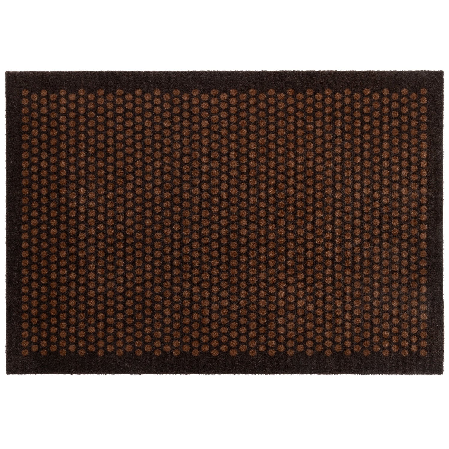 Notícias - Carpet/teve 90 x 130 cm - Dot/Cognac -Dark Brown