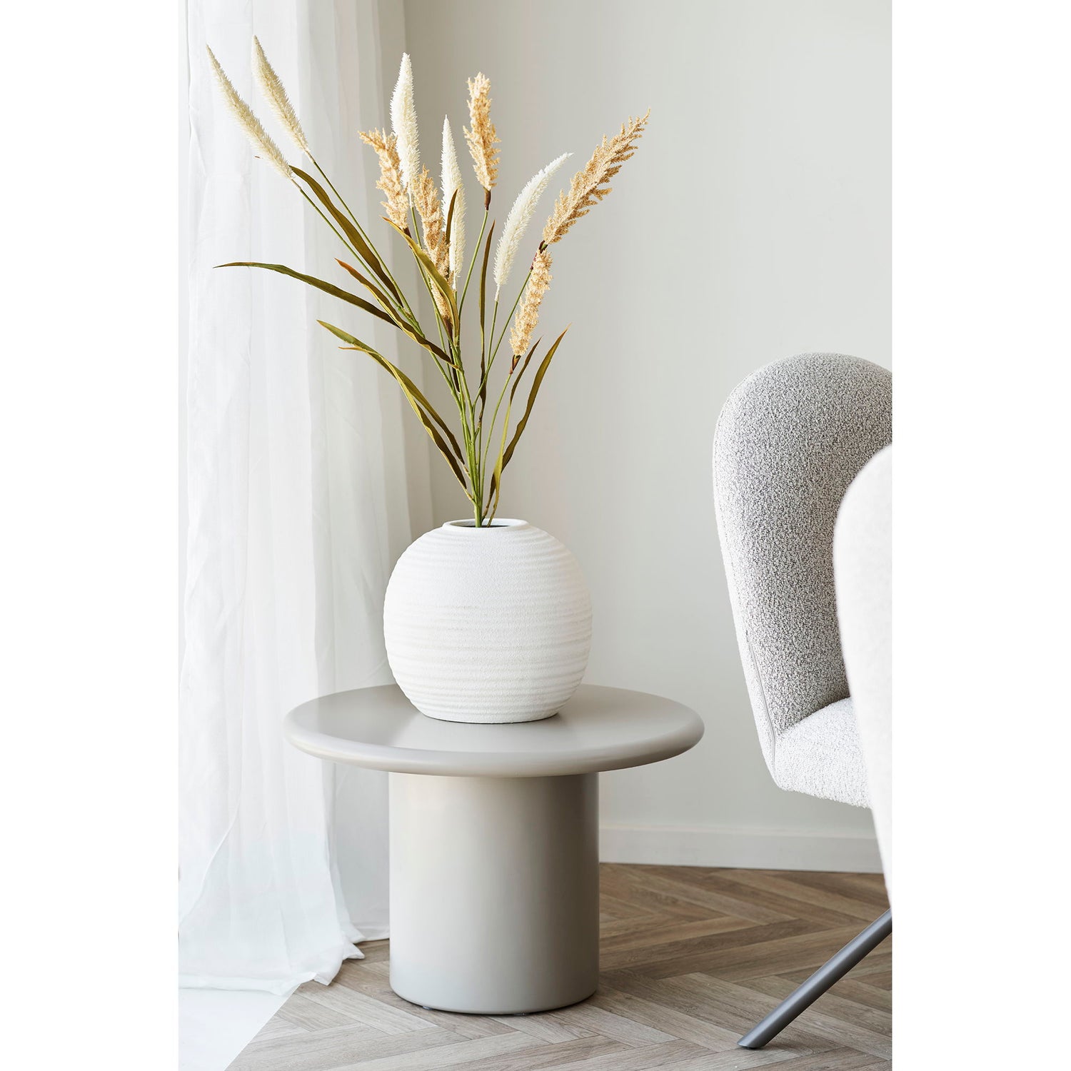 Deko Grass - Deko Grass, artificial, bege/areia, 2 hastes, H: 130 cm