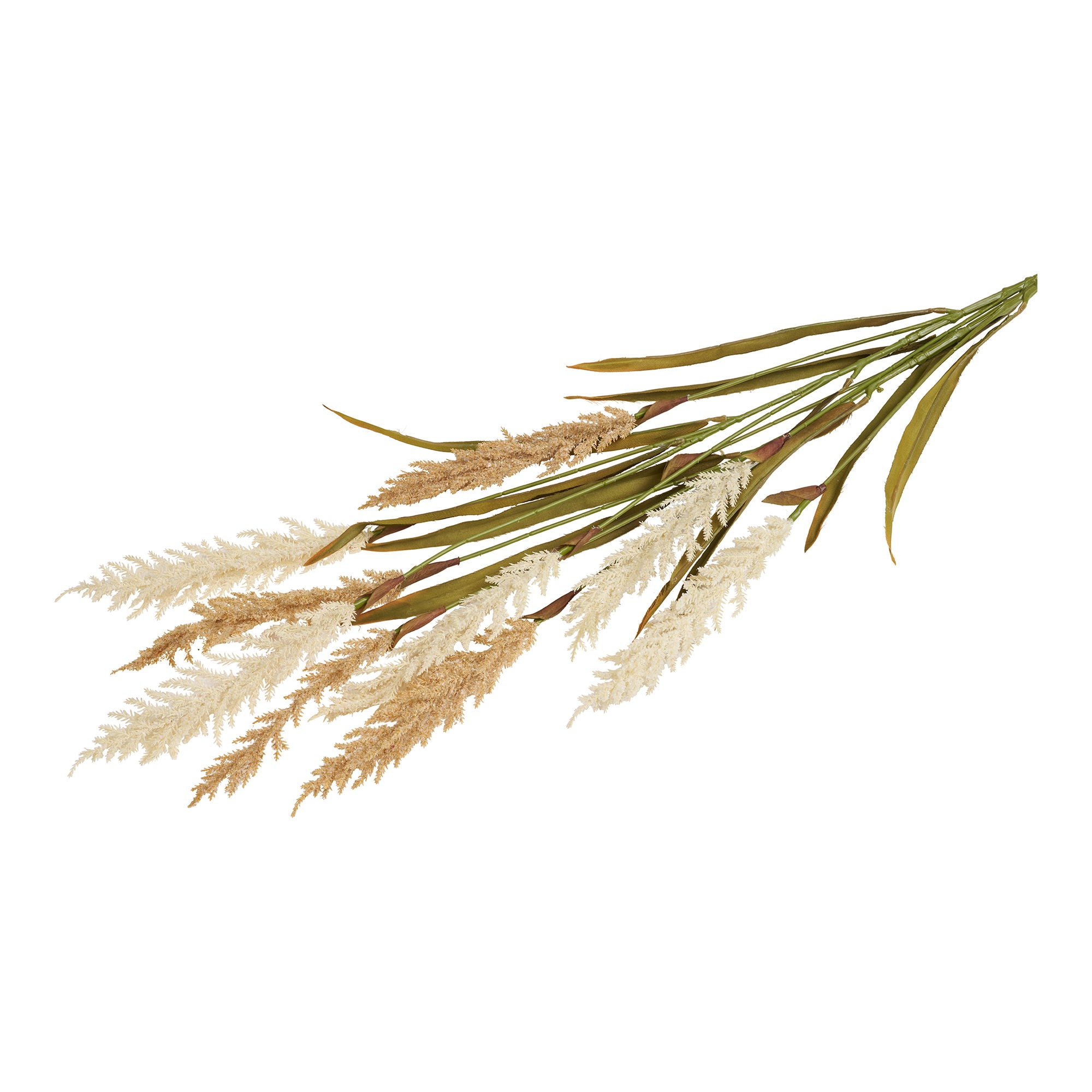 Deko Grass - Deko Grass, artificial, bege/areia, 2 hastes, H: 130 cm
