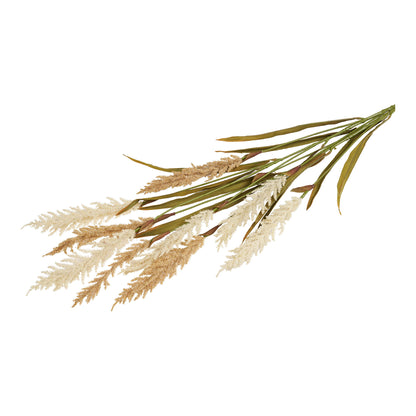 Deko Grass - Deko Grass, artificial, bege/areia, 2 hastes, H: 130 cm