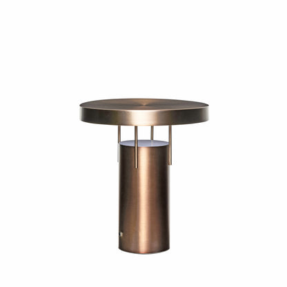 Bringme Lâmpada portátil Brass dourada - Ø25xh28cm