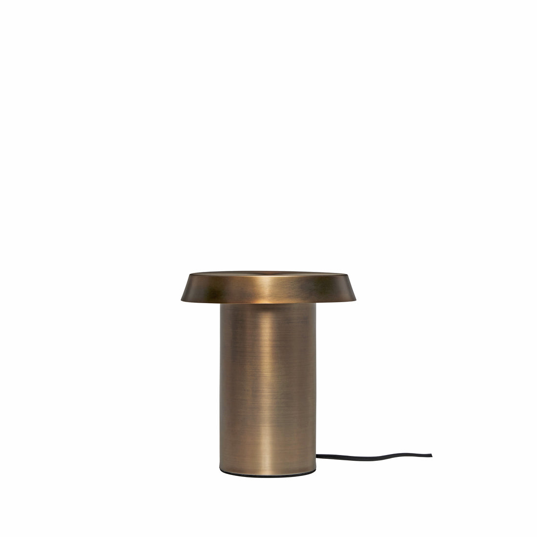Lâmpada de mesa afiada Brass dourada - Ø20xh22cm, LED