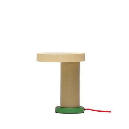 Lâmpada de mesa mágica verde/verde azeitona - Ø20x H25cm, LED