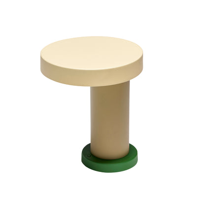 Lâmpada de mesa mágica verde/verde azeitona - Ø20x H25cm, LED