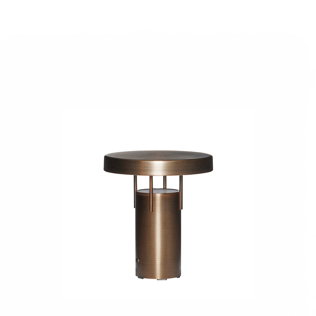 Lâmpada Portátil BringMe Mini Latão Polido - ø18xh20cm