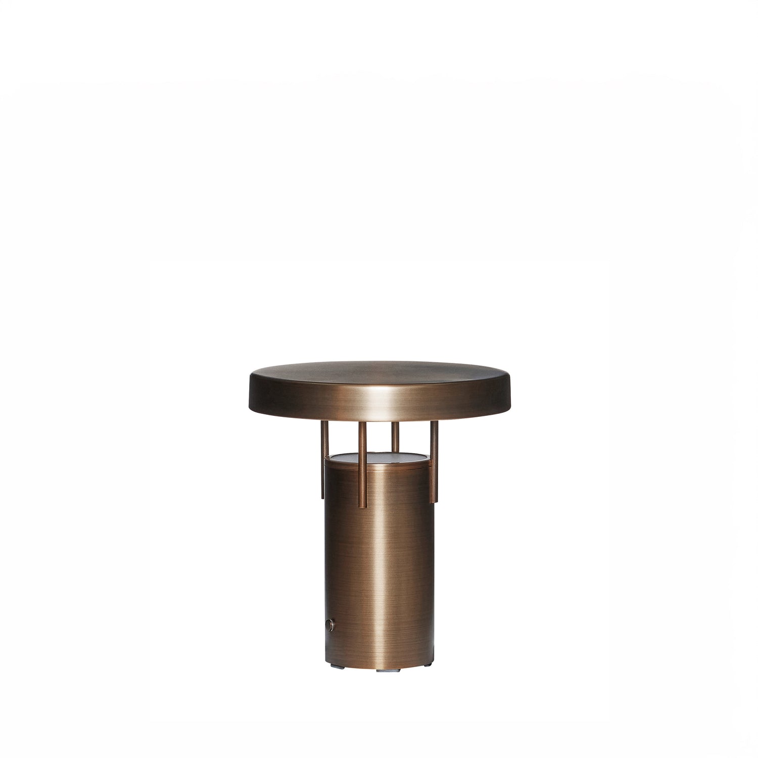 Lâmpada Portátil BringMe Mini Latão Polido - ø18xh20cm