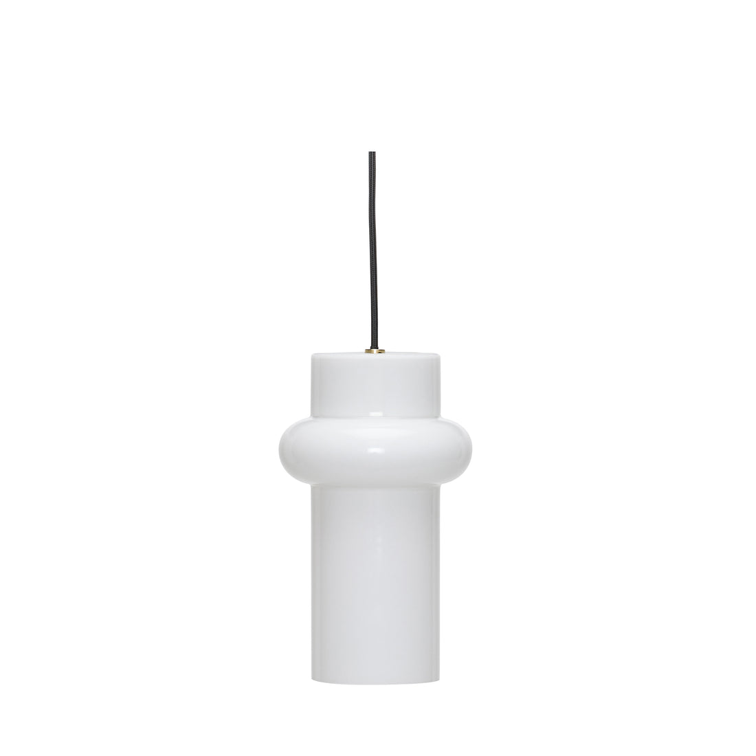 Comprimido Pendente Up Branco Brilhante - ø15xh25cm
