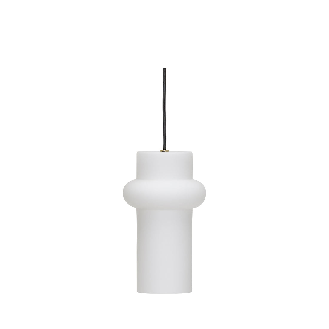 Pendente de Comprimido Branco Mate - ø15xh25cm,
