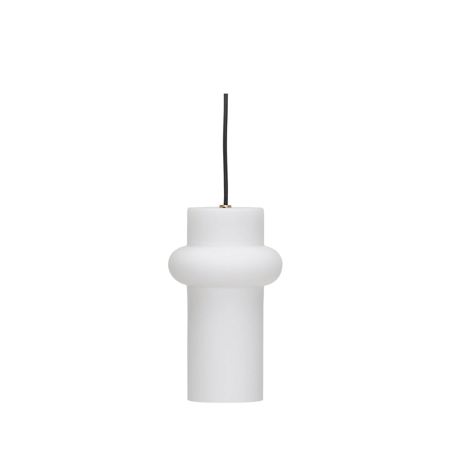 Pendente de Comprimido Branco Mate - ø15xh25cm,