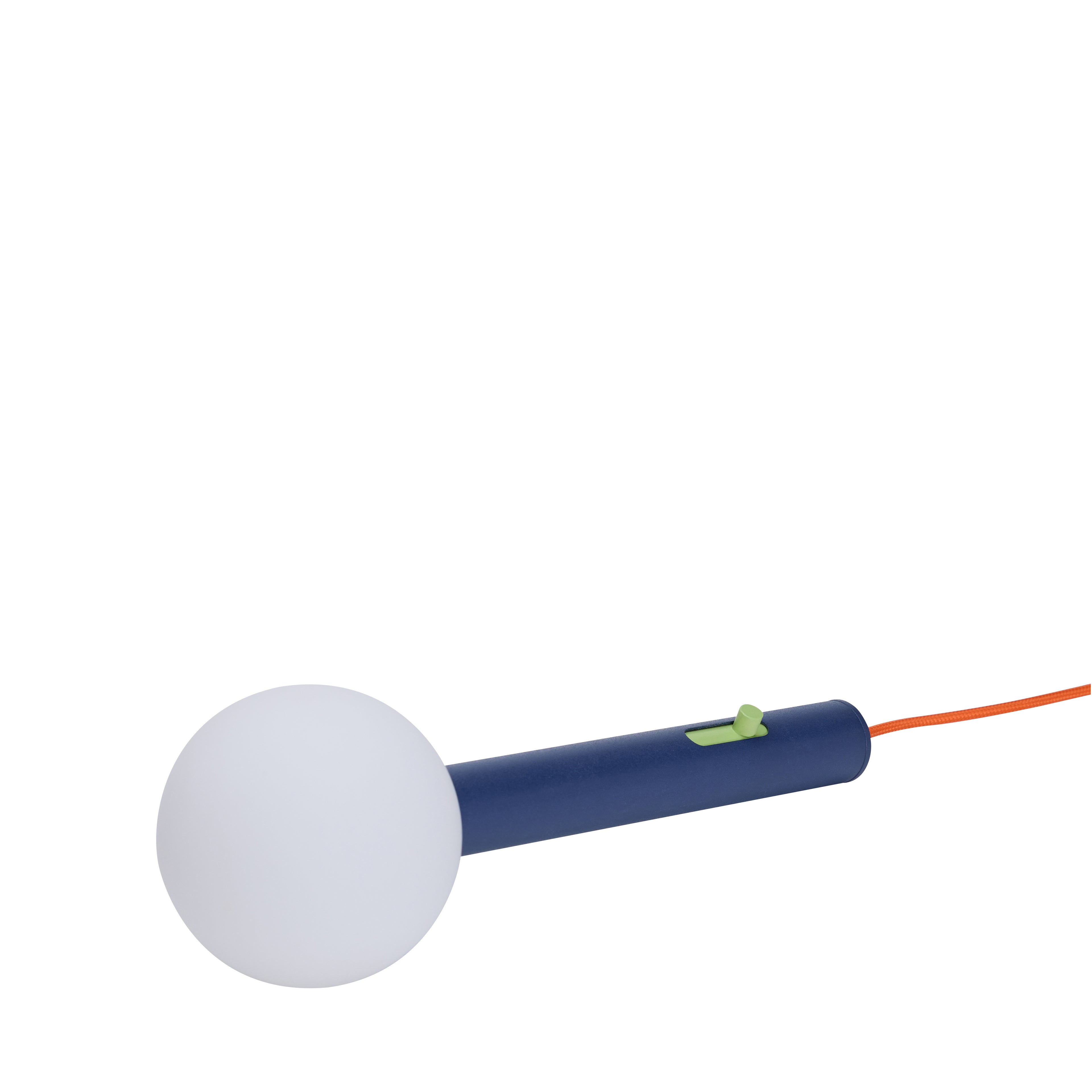 Candeeiro de parede Talco Azul - ø10xh30cm,