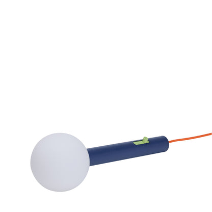 Candeeiro de parede Talco Azul - ø10xh30cm,