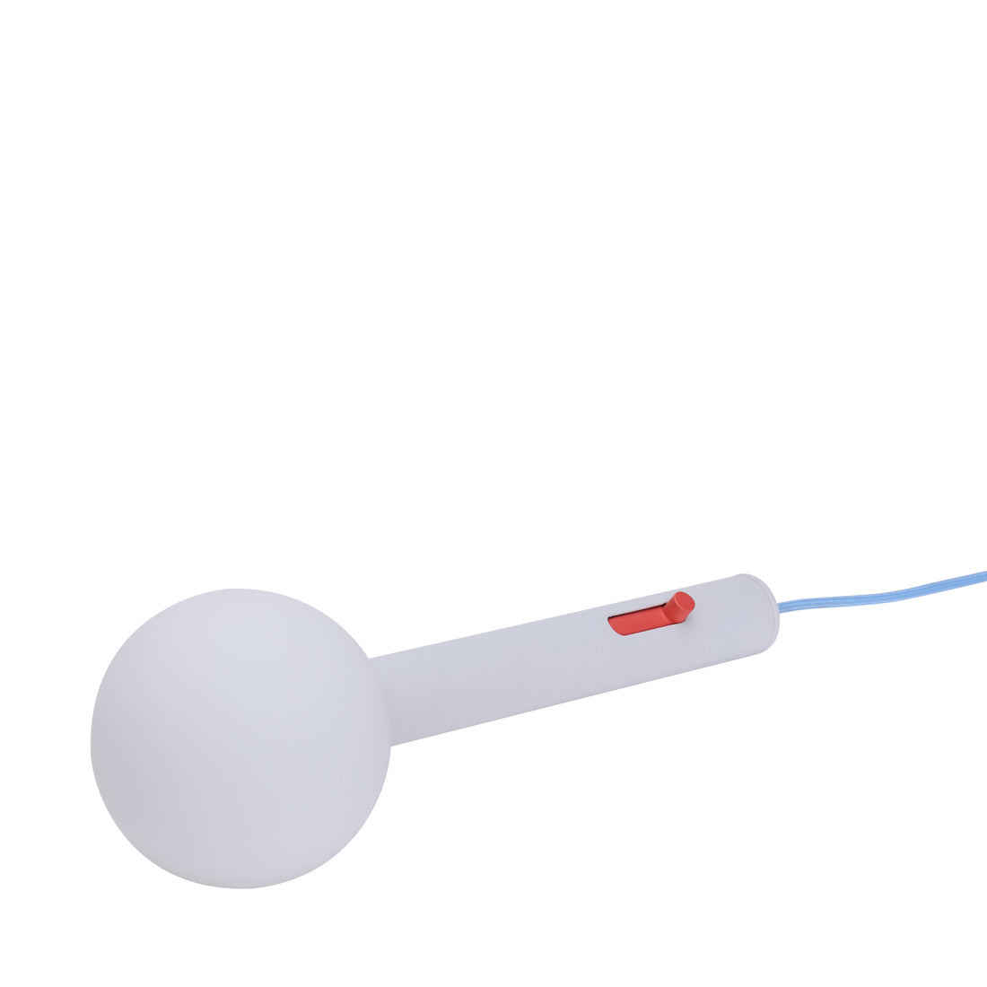 Candeeiro de parede em talco Cinzento claro - ø10xh30cm