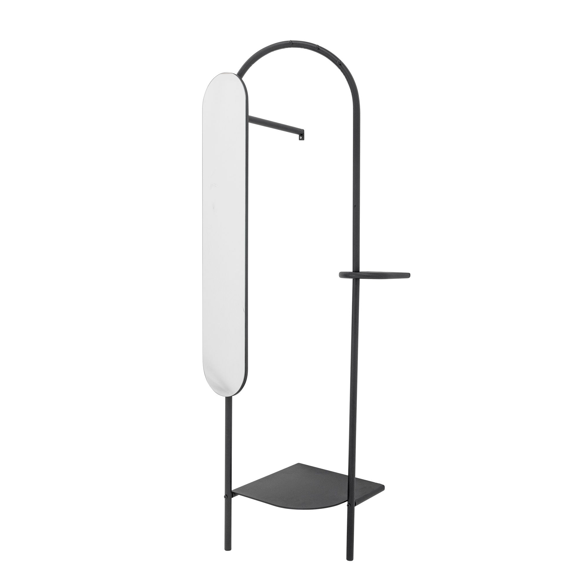 BLOOMINGVILLE CELEN RECETING RACK, BLACK, METAL