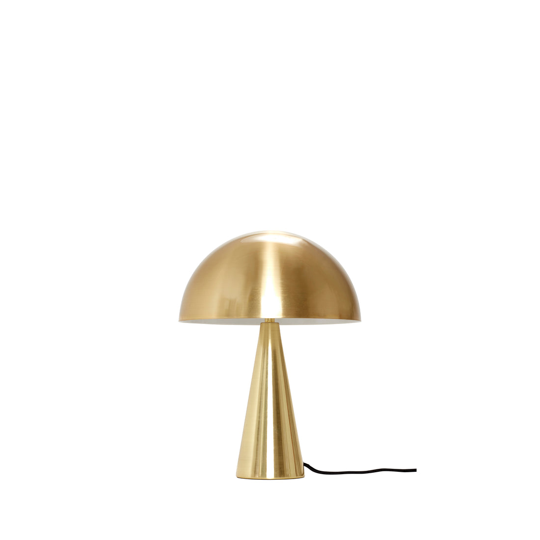Lâmpada de mesa de mesa mini cor de latão - Ø25xh33cm