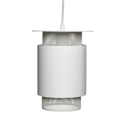 Edge pendel branco - Ø20xh26cm, e27/40w