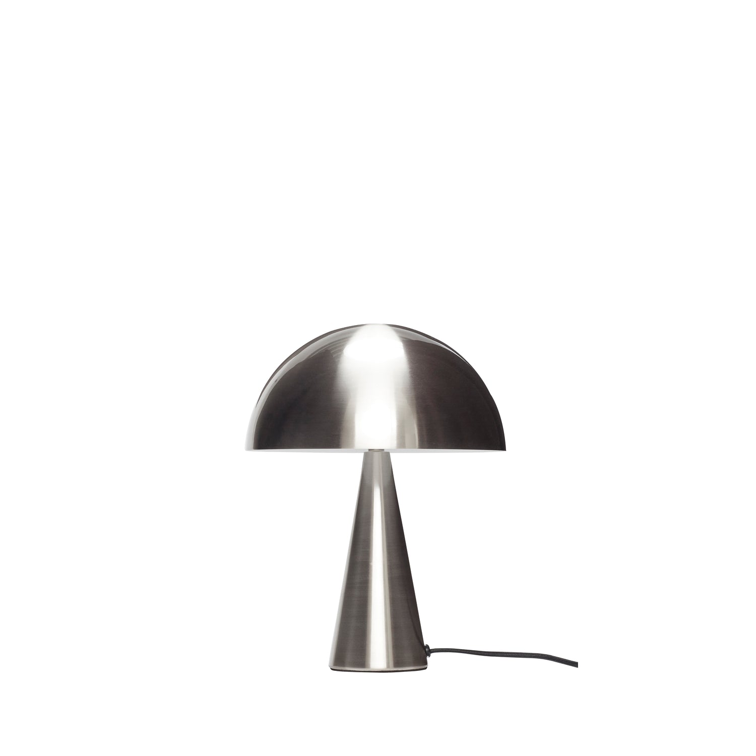 Mini níquel de lâmpada de mesa - Ø25xh33cm