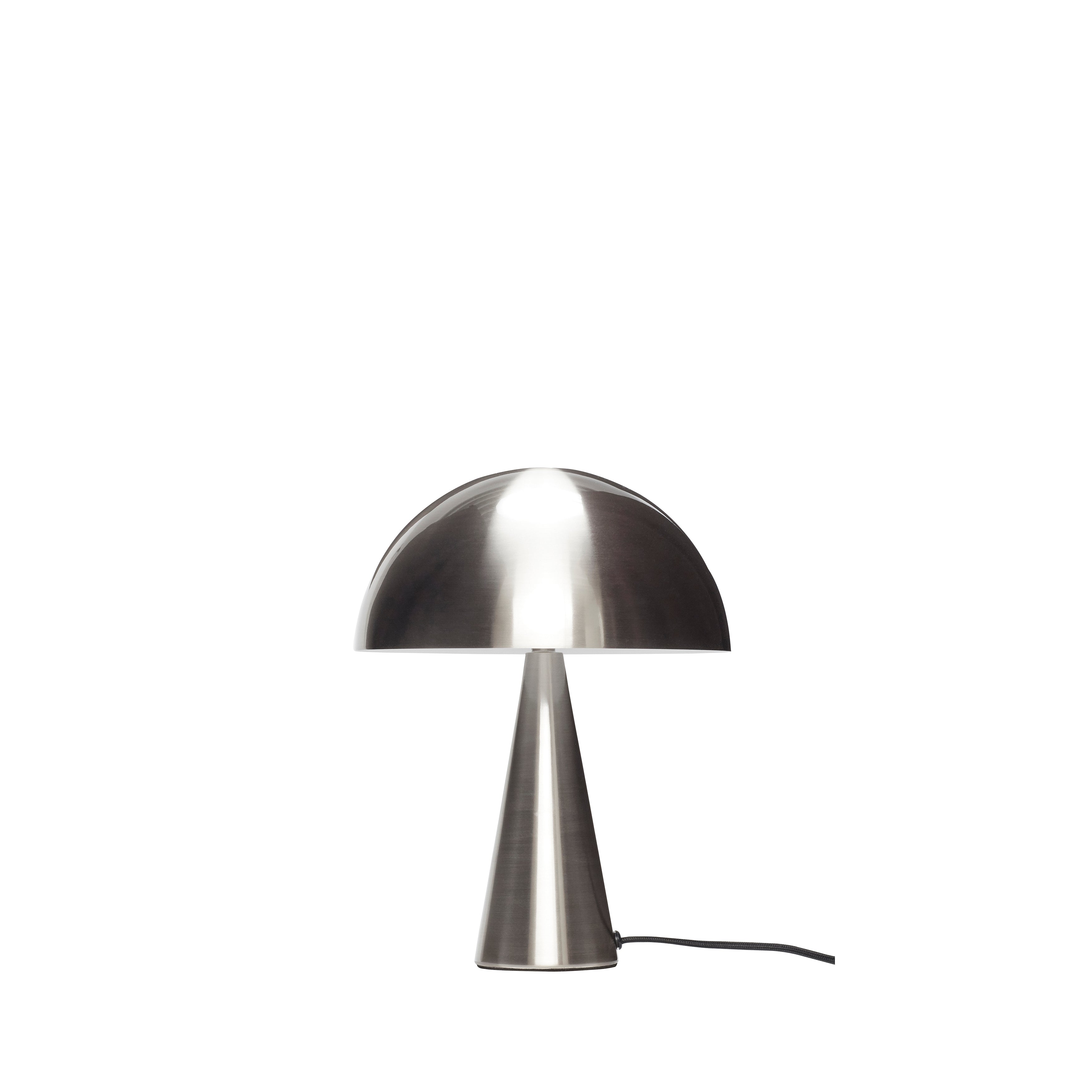 Mini níquel de lâmpada de mesa - Ø25xh33cm