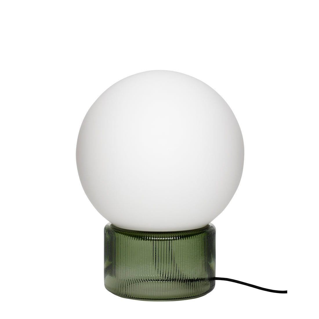Lâmpada de mesa de esfera Verde - Ø25xh33cm, e27