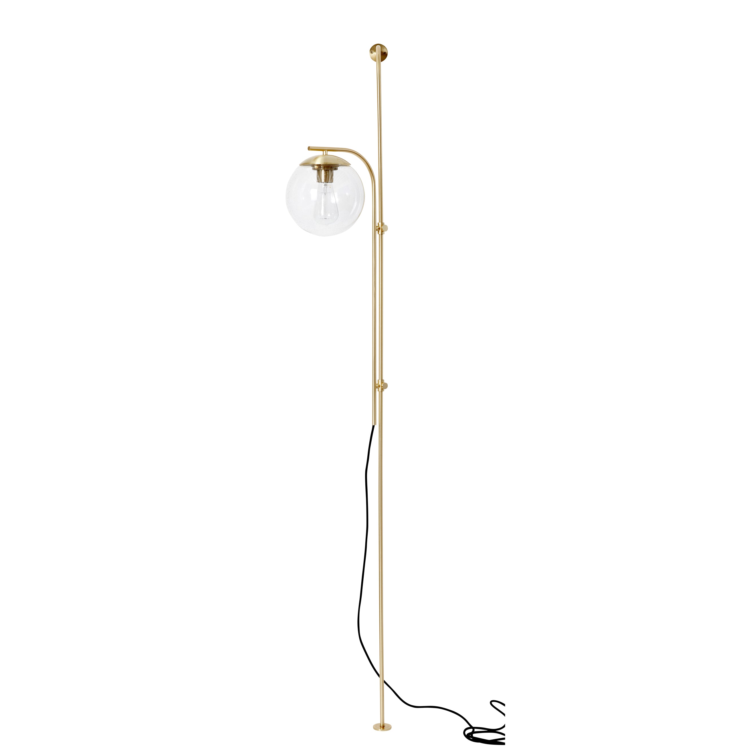Cor de parede de bolhas/lâmpada de lâmpada de piso - 19x52xh182cm, e27