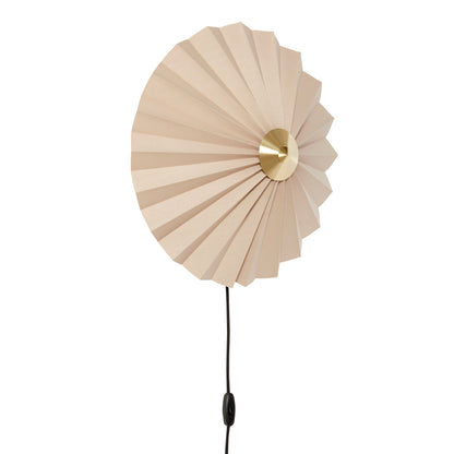 Lâmpada de parede PLISS bege - Ø48xh16cm, e27