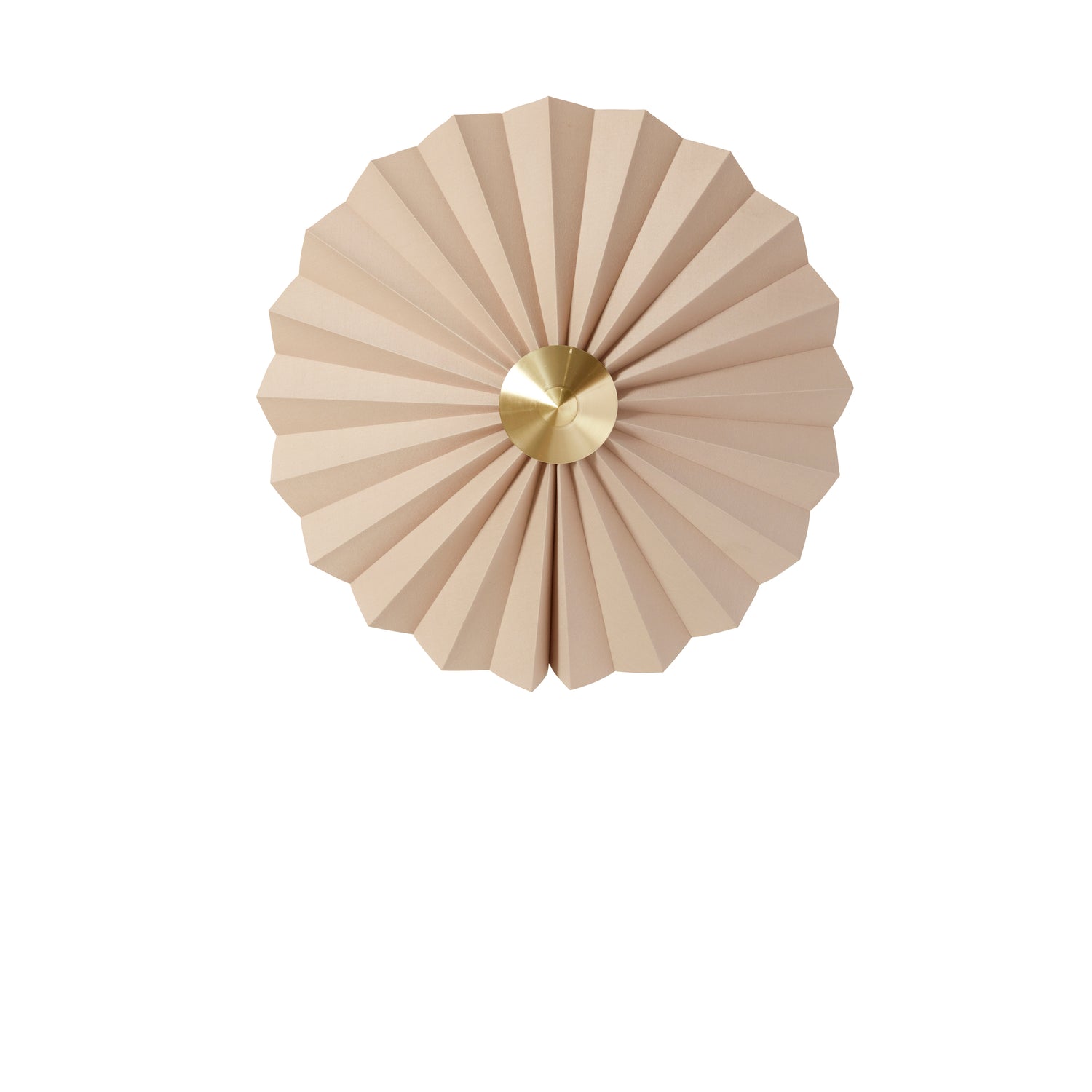 Lâmpada de parede PLISS bege - Ø48xh16cm, e27