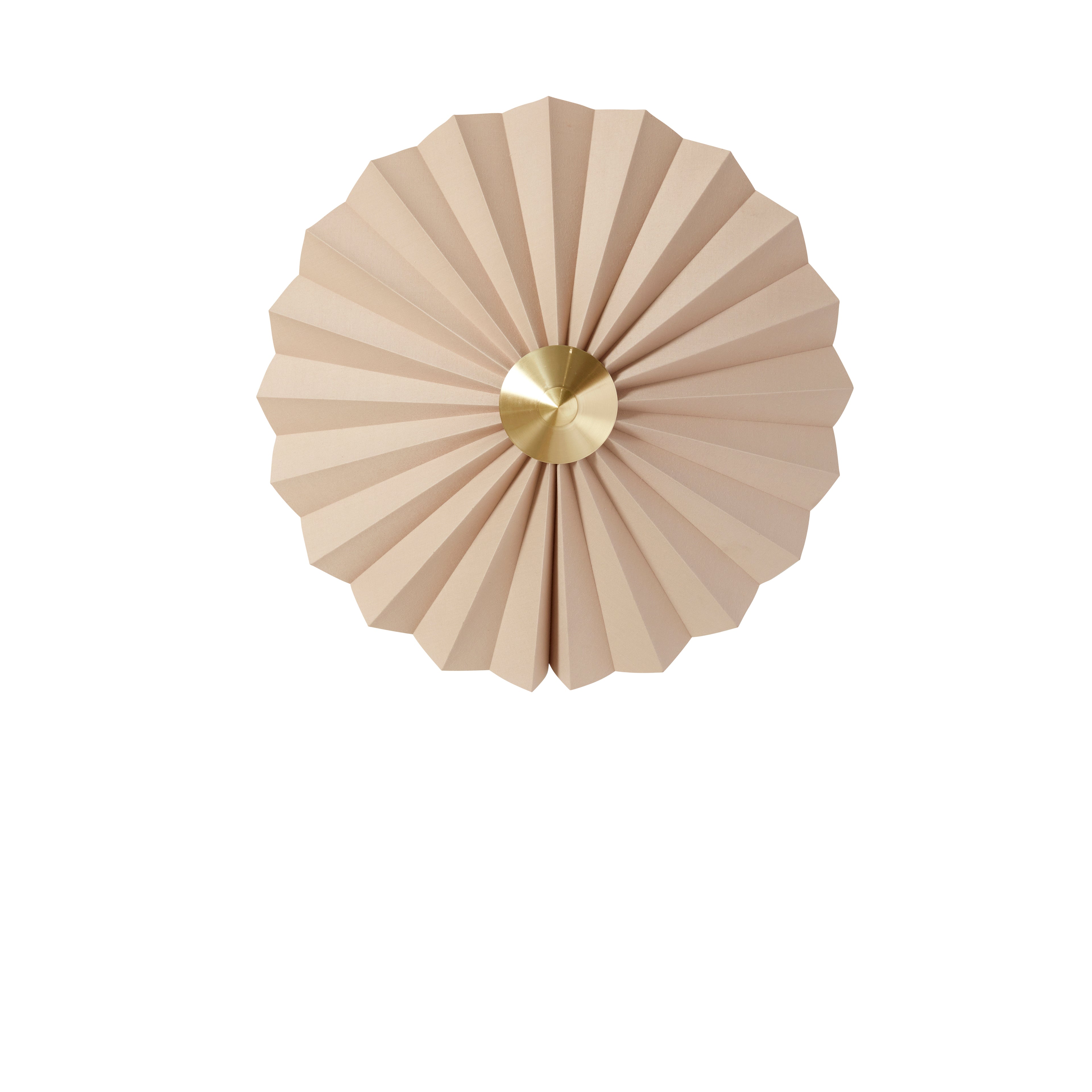 Lâmpada de parede PLISS bege - Ø48xh16cm, e27