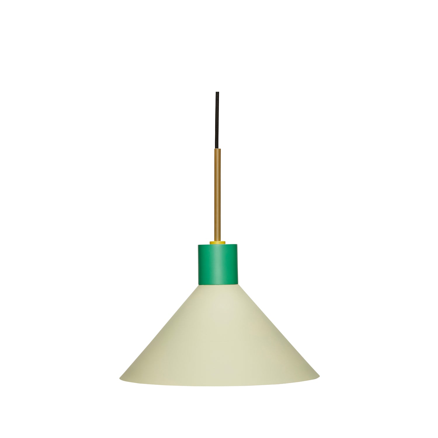 Pingente de giz de cera verde - Ø35xh38cm