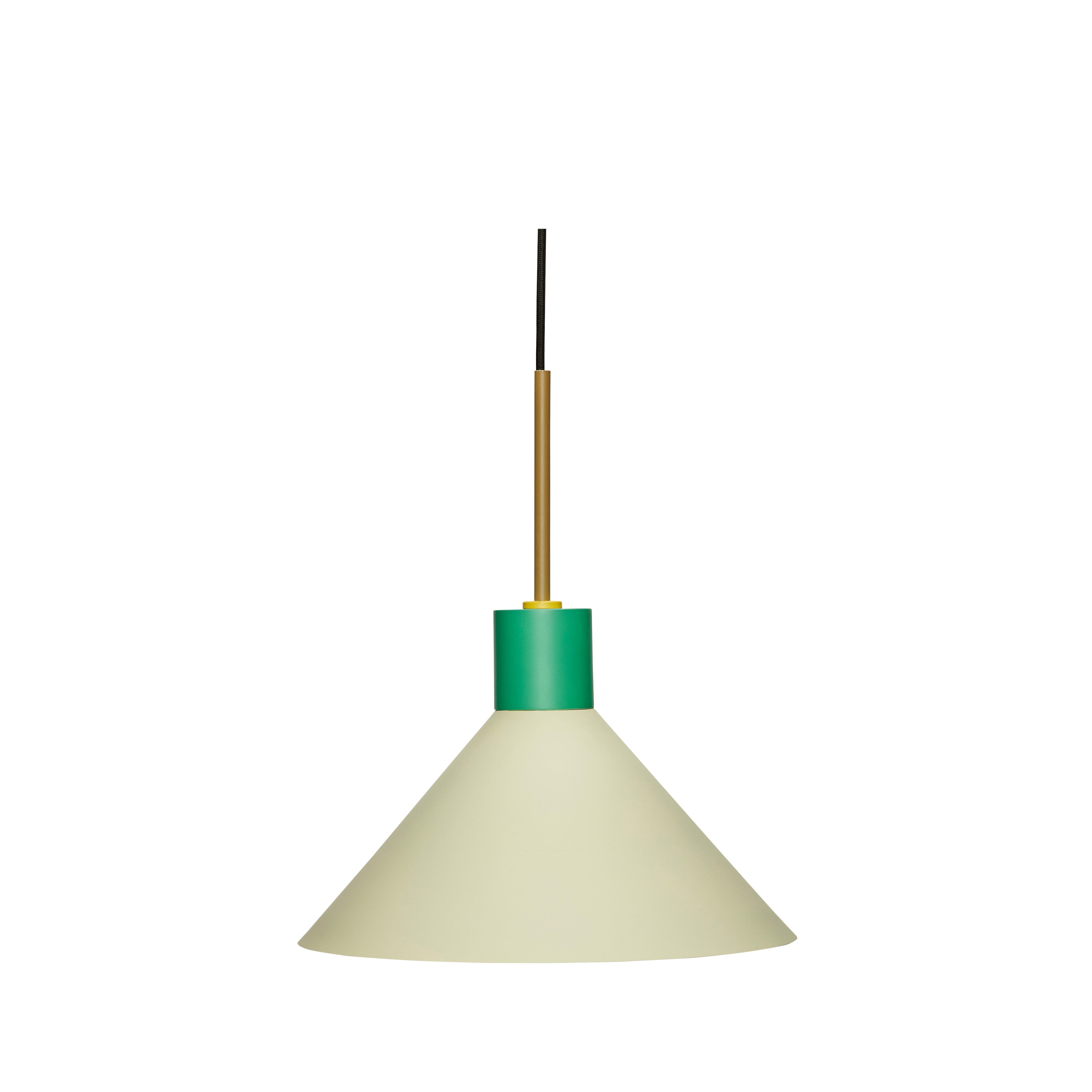 Pingente de giz de cera verde - Ø35xh38cm