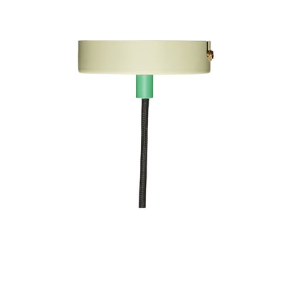 Pingente de giz de cera verde - Ø35xh38cm