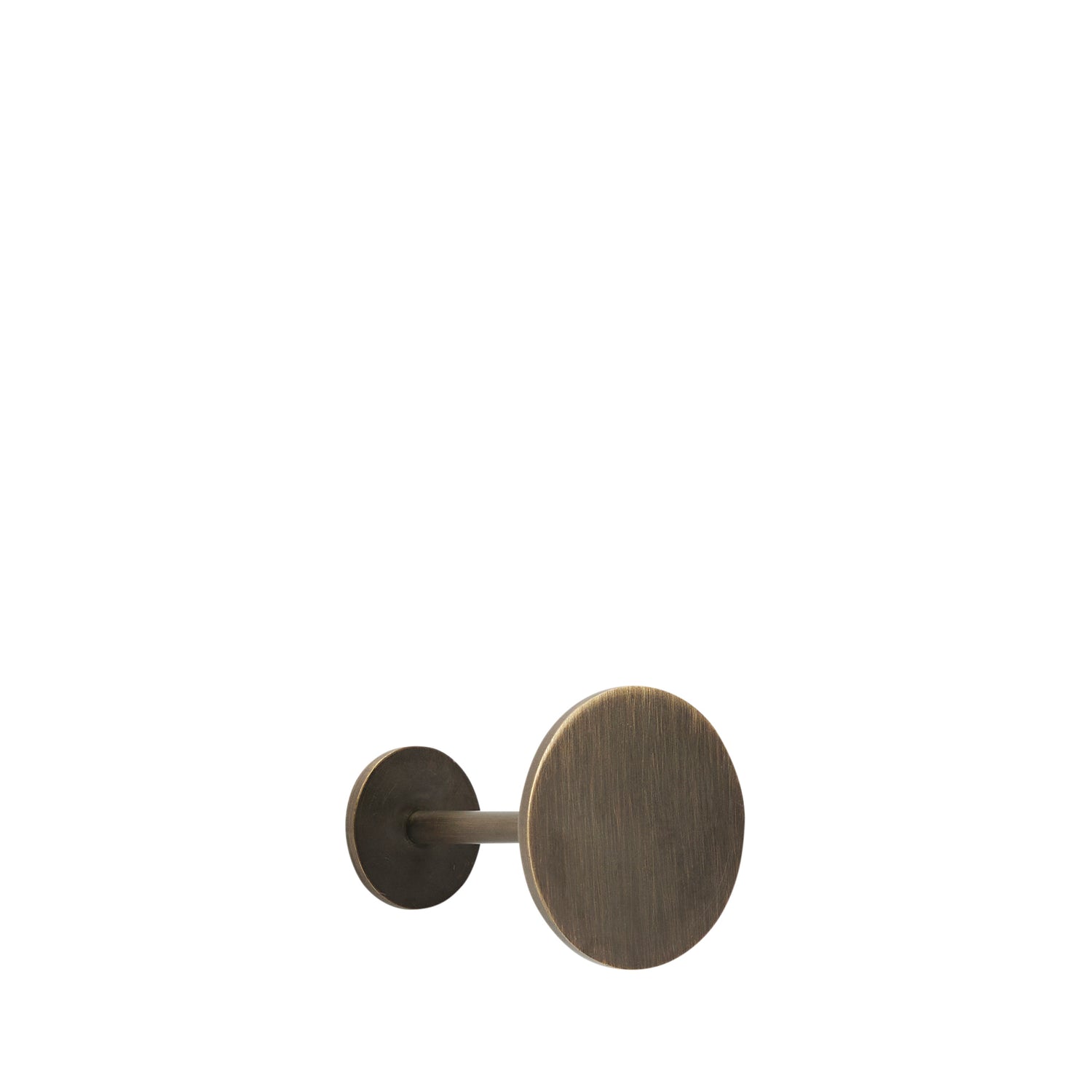 Gancho Flare Latão Polido - ø5xh6cm