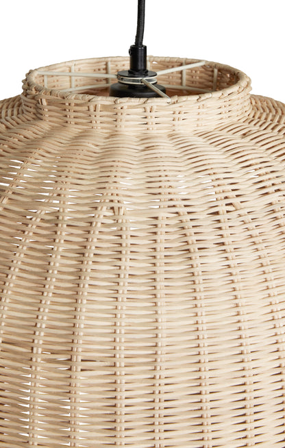 Chand pendente de natureza oval - Ø45xh75cm, e27