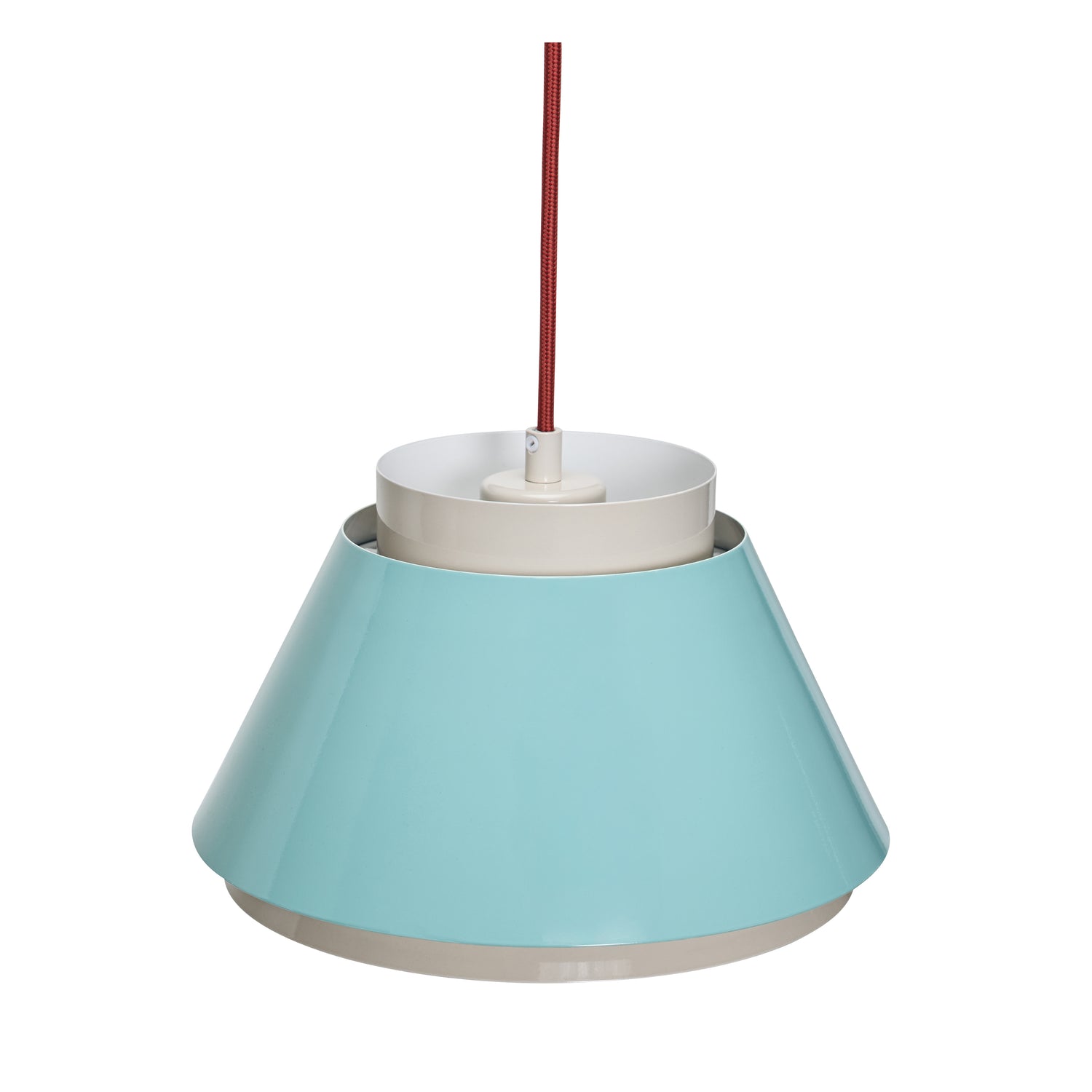 Pendente Remi Azul/Bege - ø25xh15cm